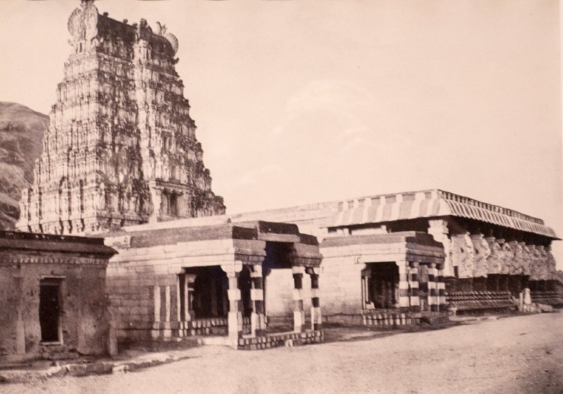 20150815_171325 RX100M4.jpg - Linnacus Tripe, England,  The Muragan Temple at Thirusarankundram, 1858. LA County Museum of Art